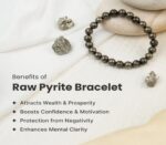 Raw Pyrite Bracelet - Image 4