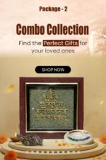 Gayatri Mantra on Pyrite dust in a frame + Pyrite Tortoise + Dhan Yog Bracelet