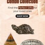Pyrite Tortoise + Lab Certified Clear Quartz Stone Bracelet + Conical Dhan Yog Pyramid With Selenite Base